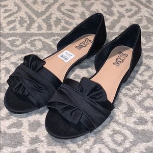 Black Size 7 1/2 W Brash Slip Ons